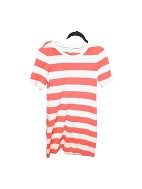 Old Navy Orange and White Stripe Dress. Size S/P